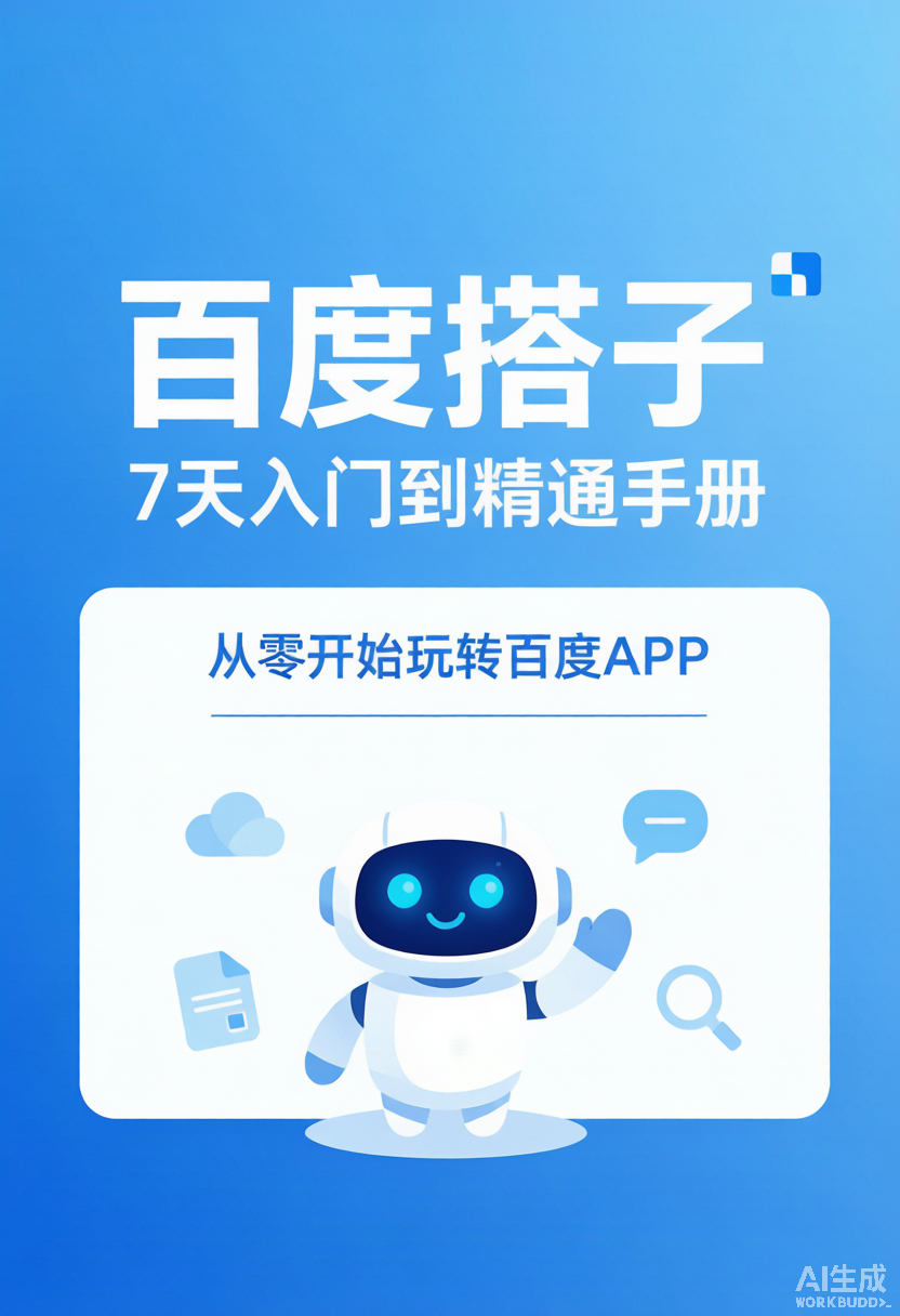 百度搭子7天入门到精通手册