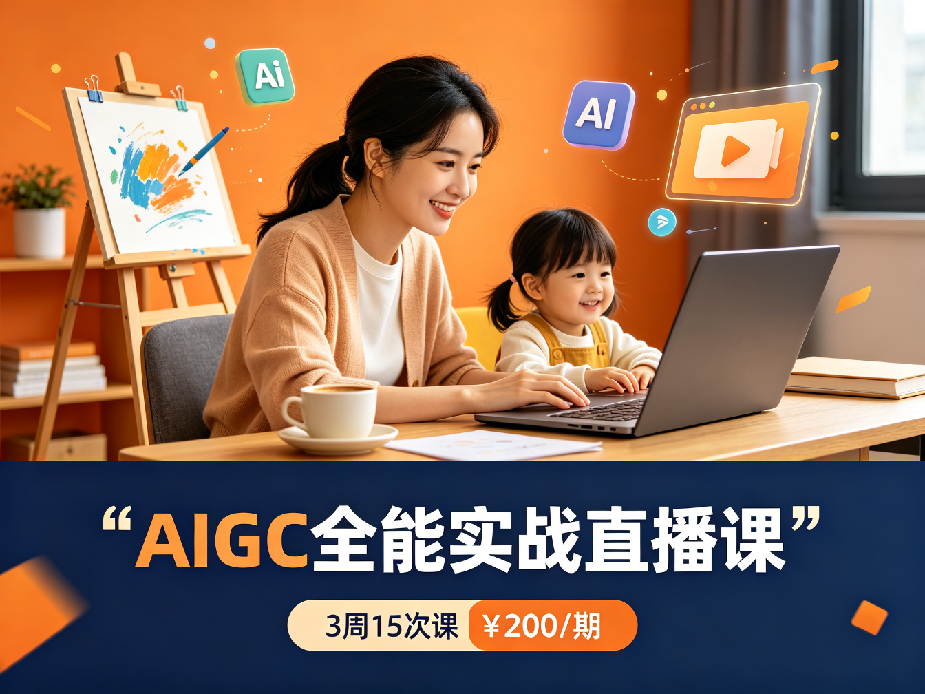AIGC全能实战直播课