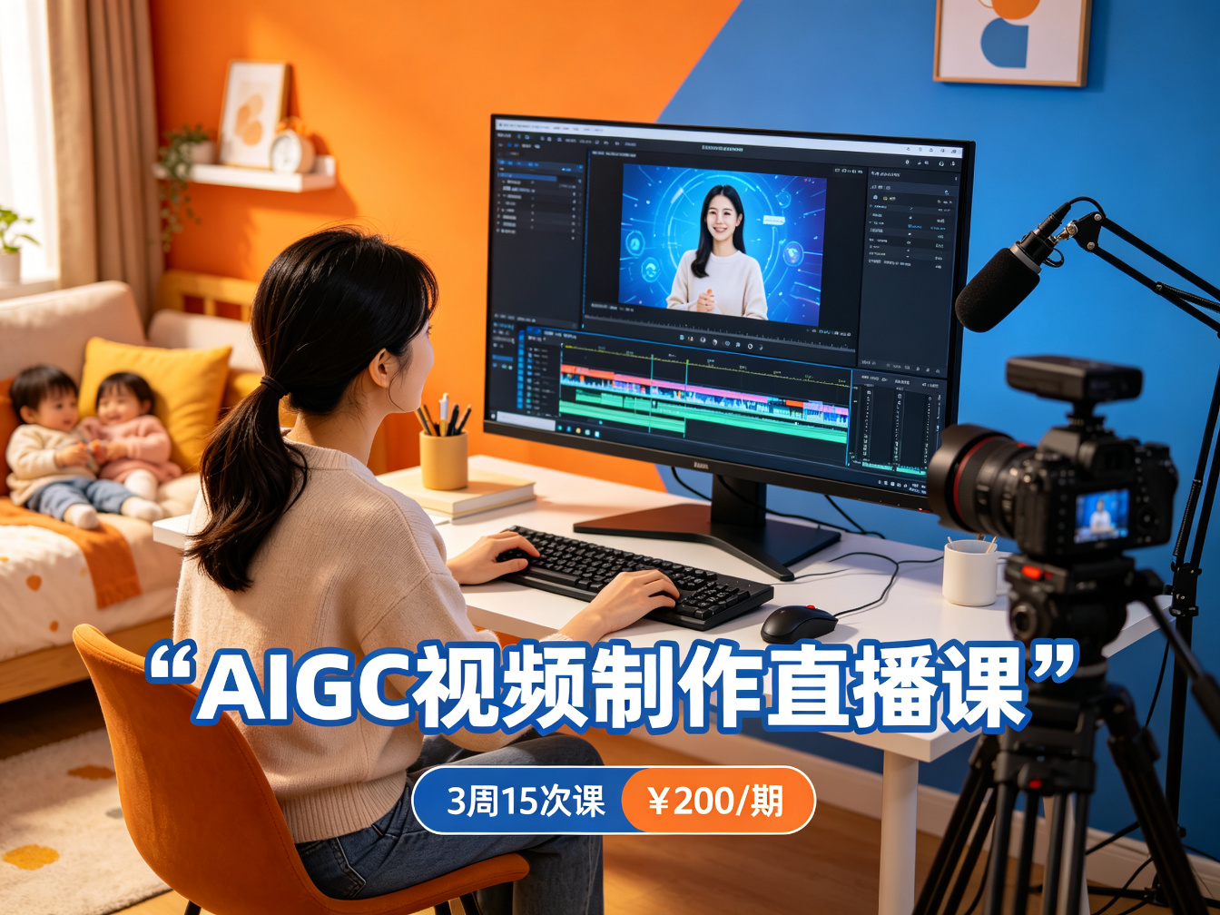 AIGC视频制作直播课